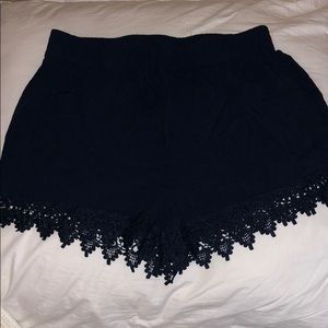 Navy blue loose shots.